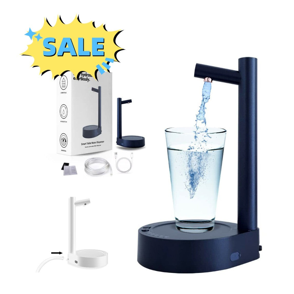 Electric Water Gallon Automatic Water Bottle