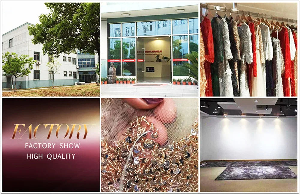 Luxury Gold Color Sequins Full Beading Work Crystals V-Neck Mermaid Skirt Long Cape Customize availables