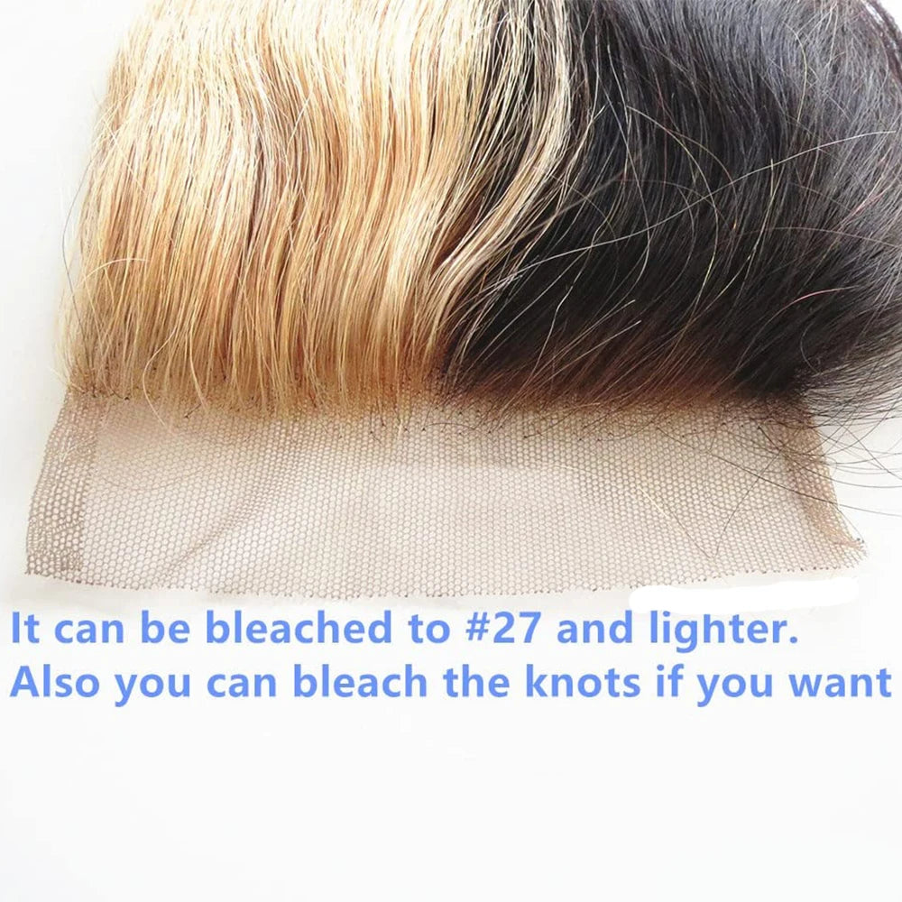 Straight 4x4 5x5 613x4 13x6 Lace Frontal Human Hair Ear to Ear Frontal Extensionsx6 Lace Closure Human Hair Transparent